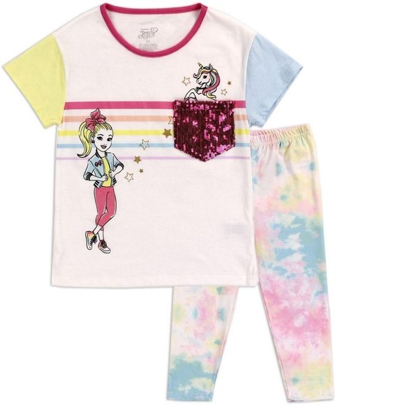 JoJo Siwa Other - JOJO SIWA Girls 4-6X 2PC Legging Set. Tie Dye